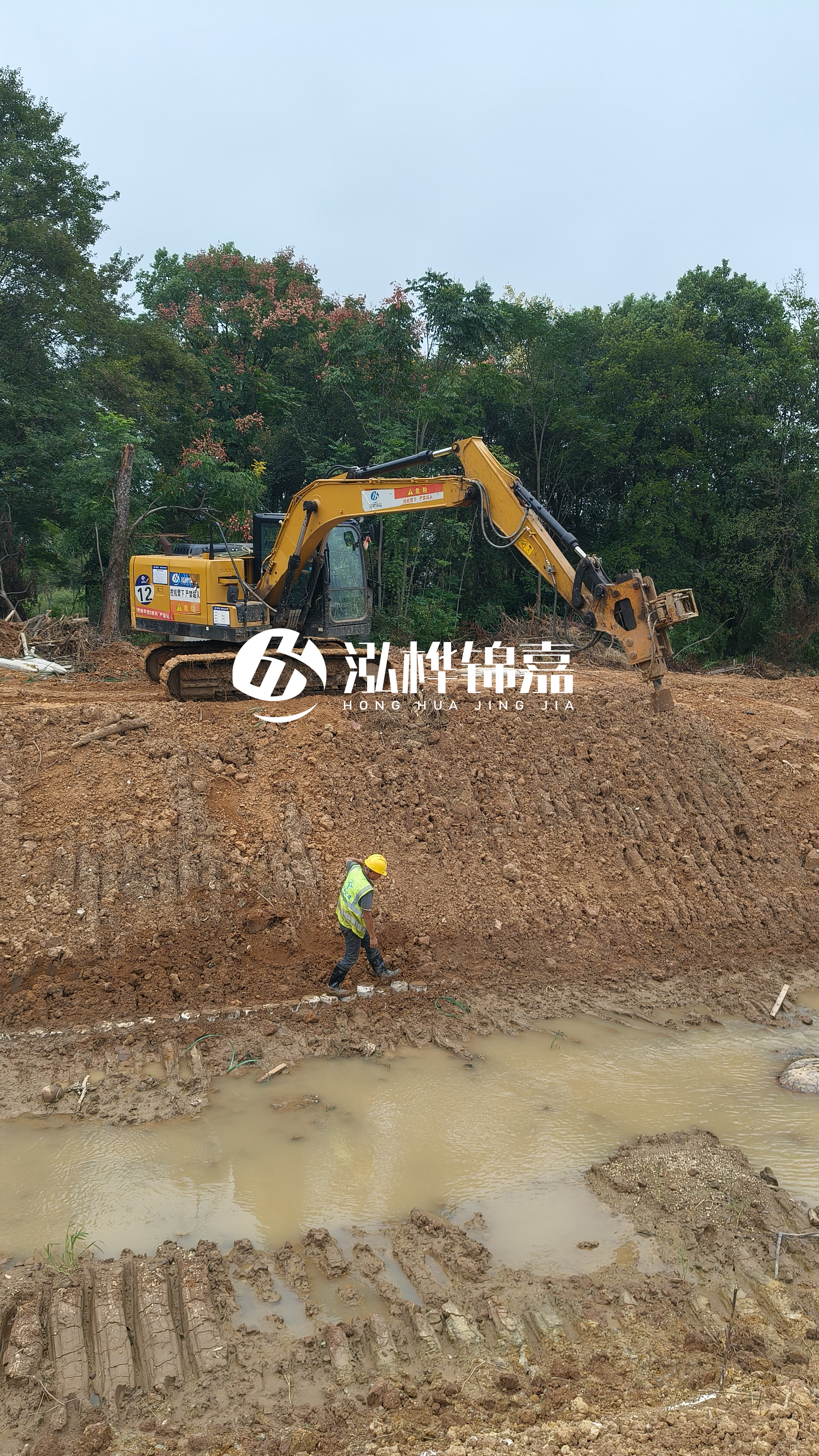 水泥樁包工包料泓樺錦嘉 - 打水泥樁的直徑和長度可以定制嗎？